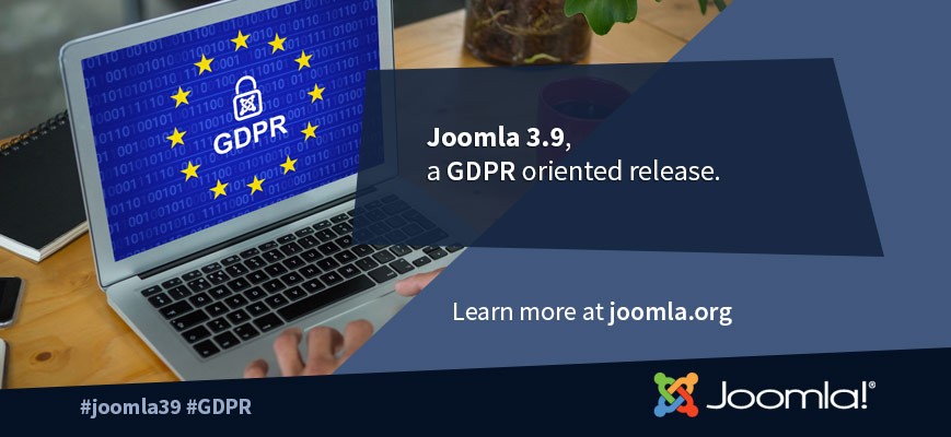 Joomla 3.9 und Joomla 3.10 - DSGVO ready
