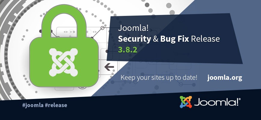 Joomla Sicherheitsupdate 3.8.2