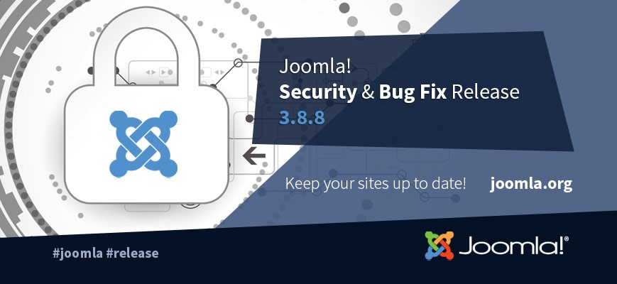Joomla 3.8.8 Sicherheitsupdate und Fehlerbehebungen